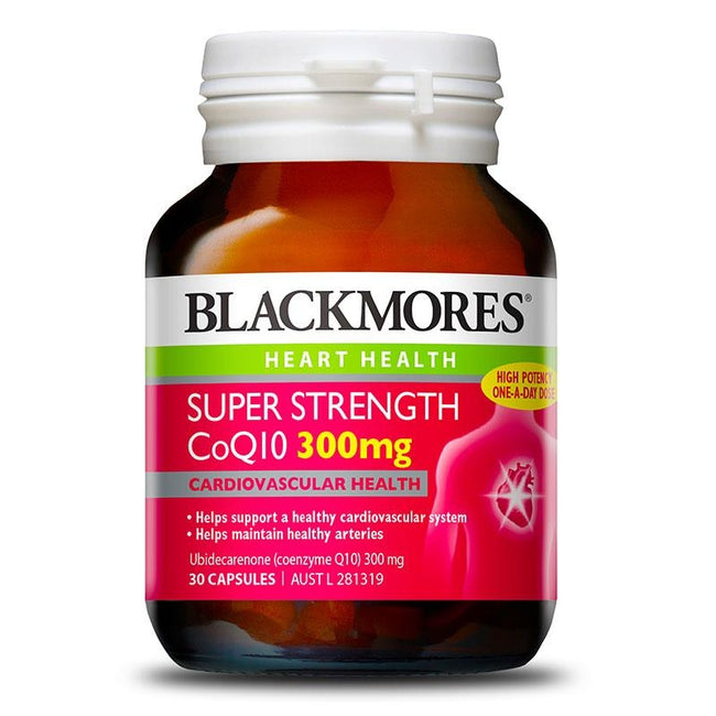 Viên hỗ trợ tim mạch BBlackmores Super Strength CoQ10 300mg 30 viên