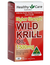 Viên uống dầu cá nhuyễn thể Healthy Care Wild Krill 1500mg 30 Soft Caps