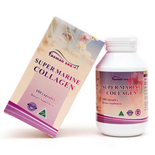 Super Marine Collagen - Đẹp Da, Hỗ Trợ Cân Bằng Hocmon Nữ, Giảm Hội Chứng Mệt Mỏi Tiền Mãn Kinh